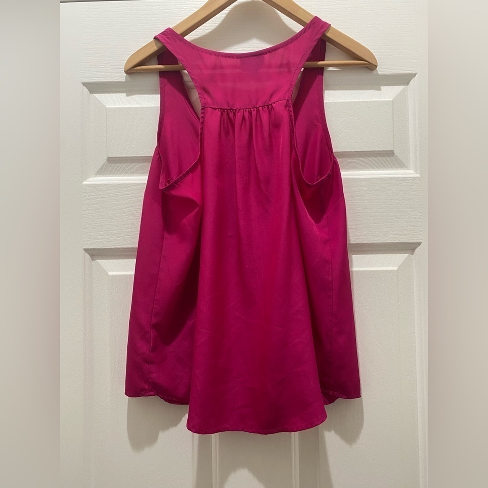 Barbie Pink Racerback Tank Top, M - Picture 4 of 4